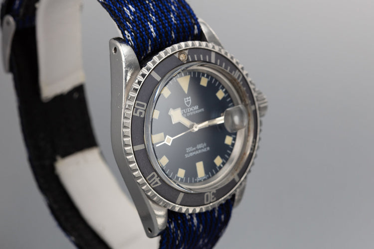 1975 Tudor Snowflake Submariner 9411/0 Blue Dial