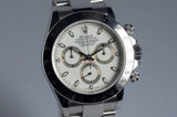 2001 Rolex Daytona 116520 Cream Dial with Box and Papers