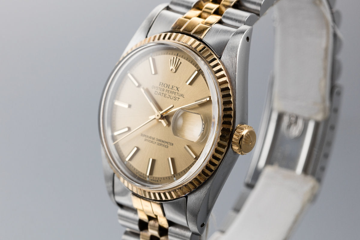 veteran fængsel Berygtet HQ Milton - 1973 Rolex Two Tone DateJust 1601, Inventory #A271, For Sale