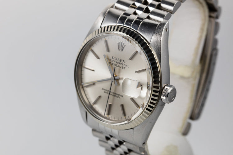 1978 Rolex DateJust 16014 Silver Dial