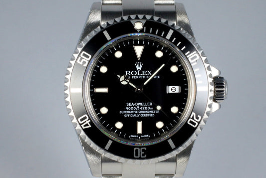 2002 Rolex Sea Dweller 16600