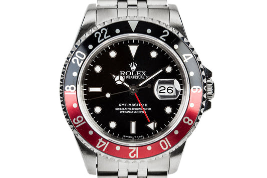 1991 Rolex GMT-Master II 16710 With "Coke" Bezel Insert