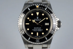 1983 Rolex Sea Dweller 16660 with Box and Papers