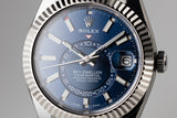 2017 MINT Rolex Sky-Dweller 326934 Blue Dial with Box and Papers