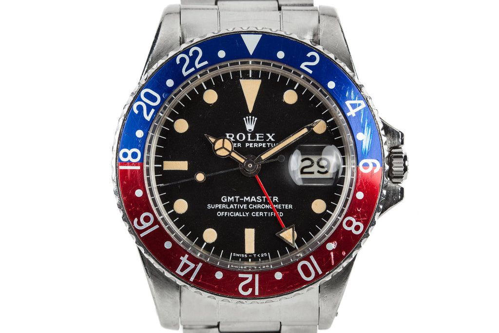 1968 Rolex GMT-Master 1675 with Double Punched Papers