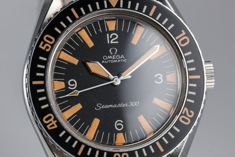 1967 Omega Seamaster 300 ST165.024 with Extract of the Archives Papers