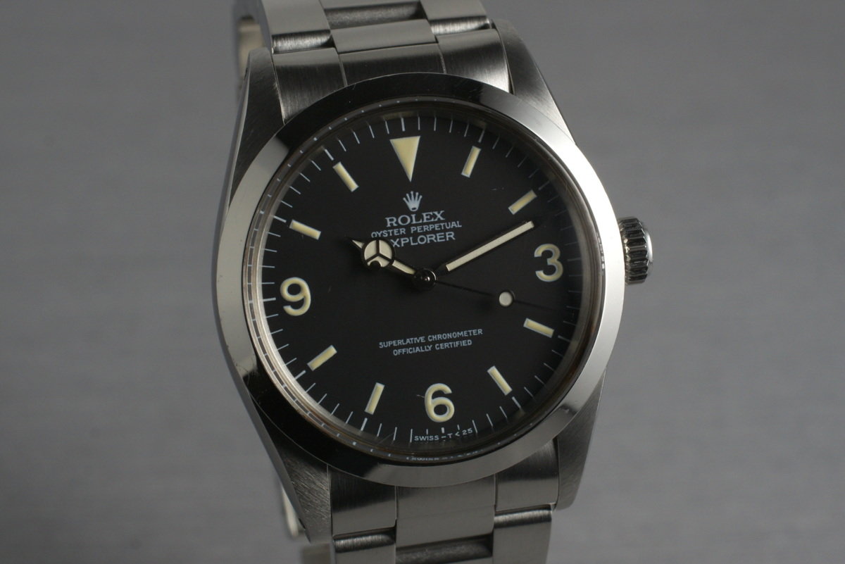 HQ Milton - Rolex Explorer 1 1016 with Japanese RSC Papers