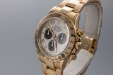 2003 Rolex 18K Daytona 116528 with Box and Papers