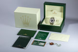 2013 Rolex Oyster Perpetual 116000 Blue Dial Box & Card