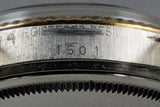 1972 Rolex Two Tone DateJust 1601 Champagne Sigma Dial