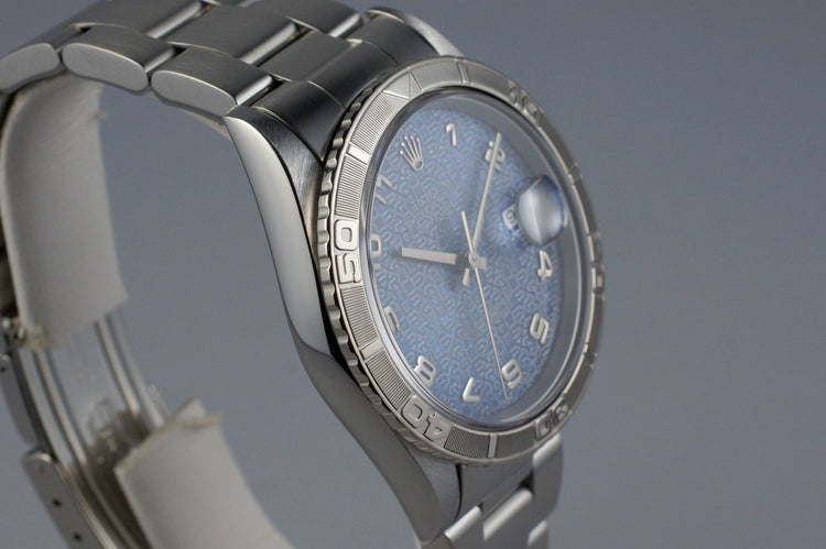 1999 Rolex DateJust 16264 Thunderbird with Faded Blue Computer Dial