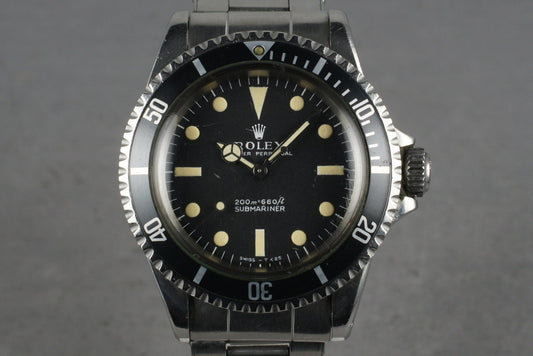 1967  Rolex Submariner  5513 meters first with 7206 band