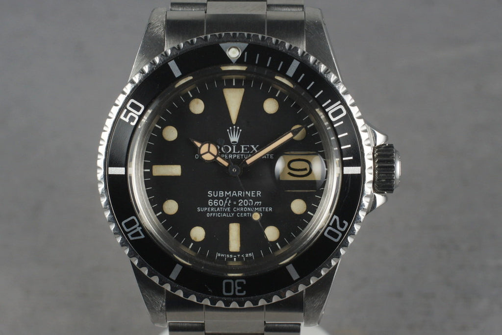 1979 Rolex Submariner 1680 with RSC Papers