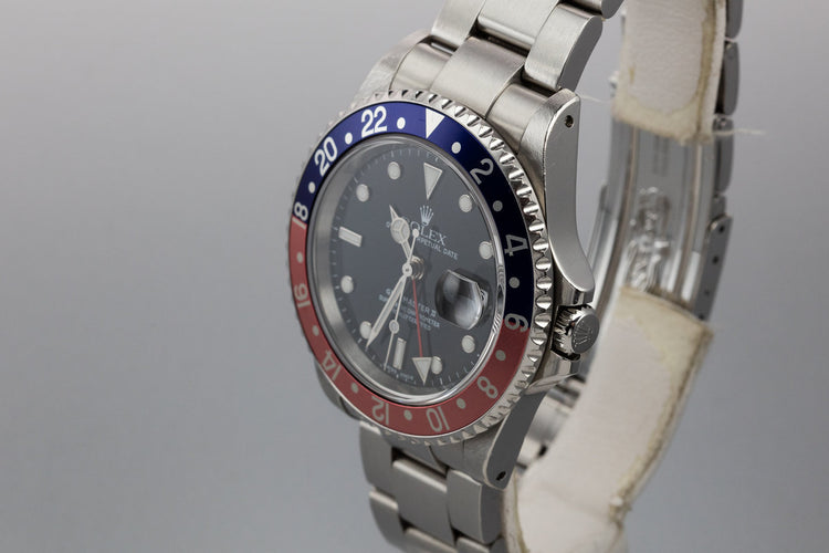 2001 Rolex GMT-Master II 16710 "Pepsi" with Box and Papers