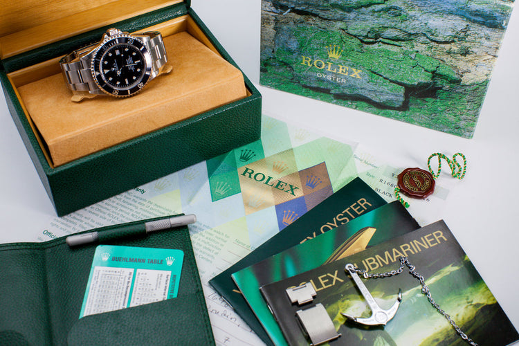 2002 Rolex Sea Dweller 16600 with Box and Papers
