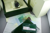 Rolex Green Submariner 16610 LV Box and Papers and Service Papers