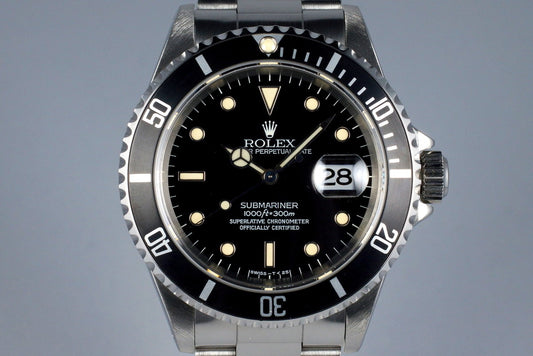 1995 Rolex Submariner 16610