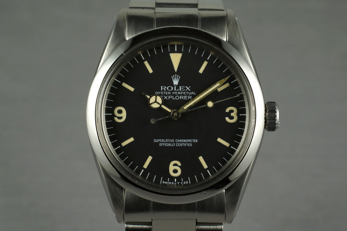 HQ Milton 1962 Rolex Explorer 1 1016 with Matte Dial Inventory