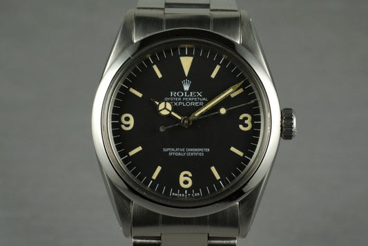 1962 Rolex Explorer 1 1016 with Matte Dial