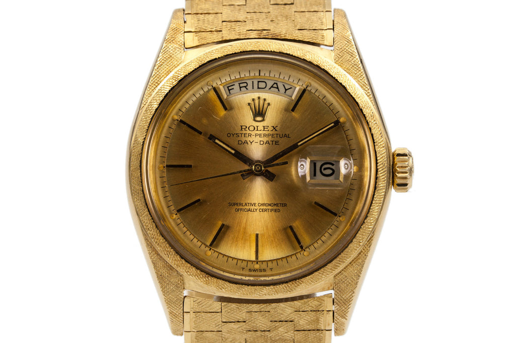 1966 Rolex YG Day-Date 1806 with Morellis Finish