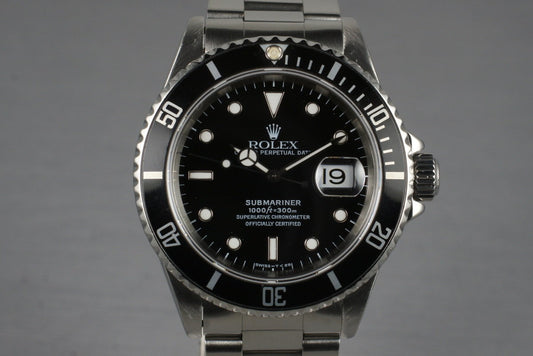 1997 Rolex Submariner 16610