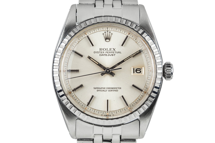 1981 Rolex DateJust 1603 Silver Dial
