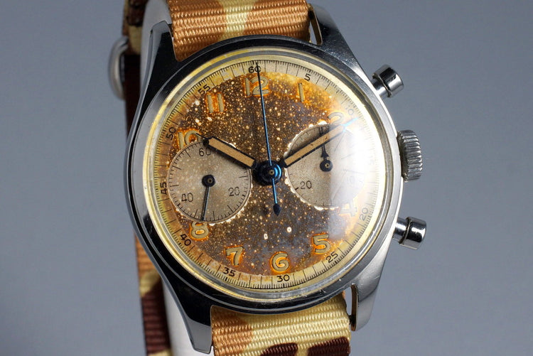 Vintage Turler Chronograph with Tropical Dial