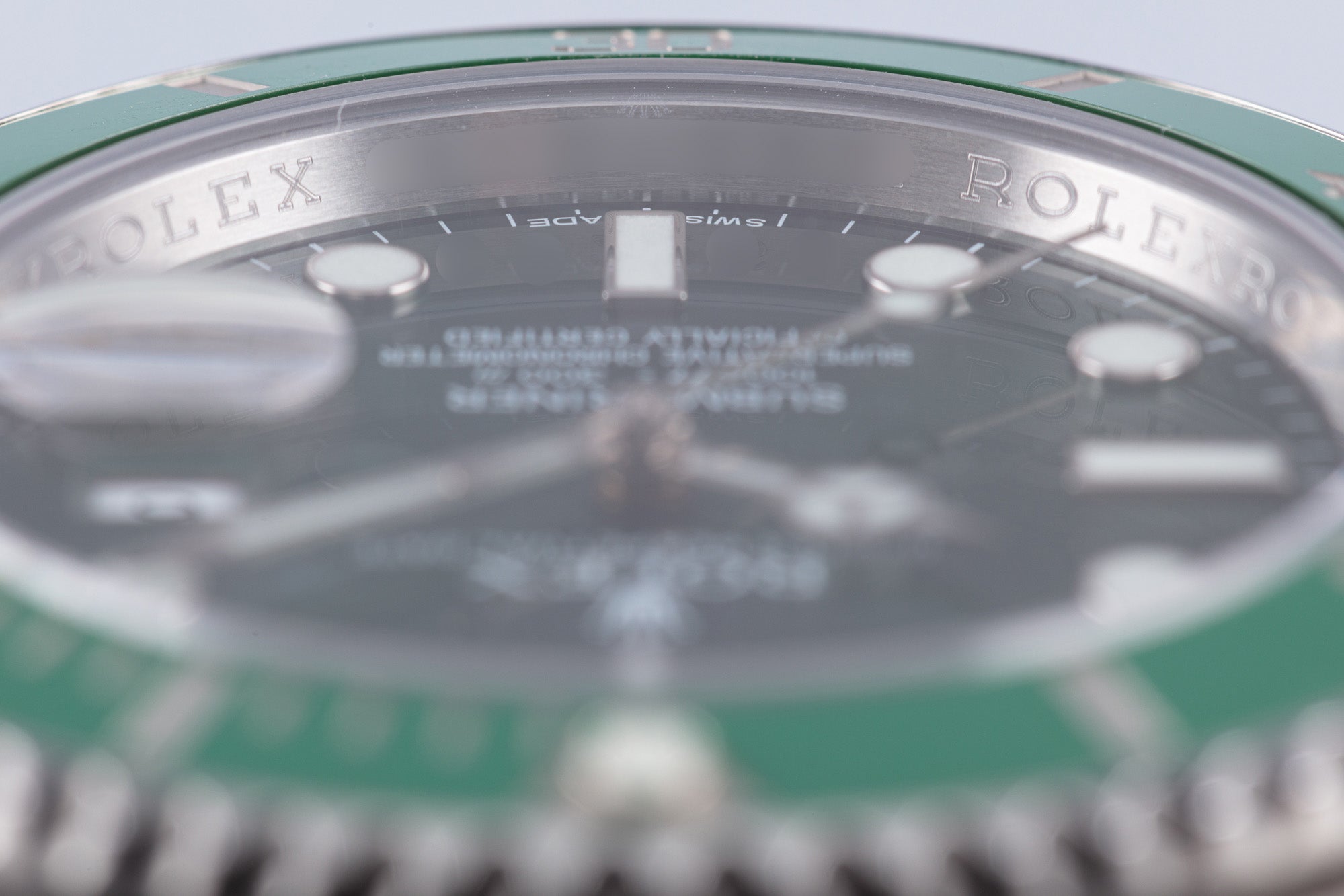 2015 Rolex Submariner 116610LV Hulk with Box Card