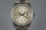 1978 Rolex WG Day-Date 1803 Factory Diamond Dial