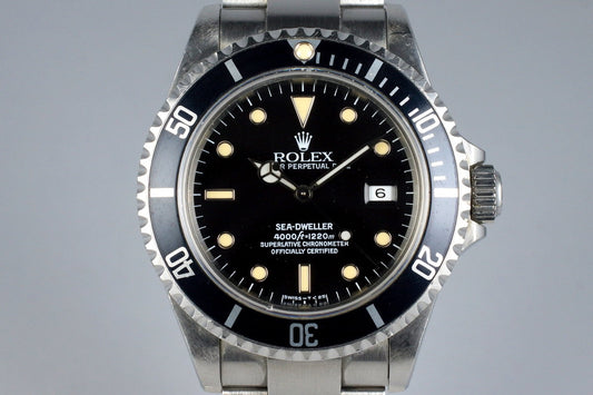 1991 Rolex Sea Dweller 16600