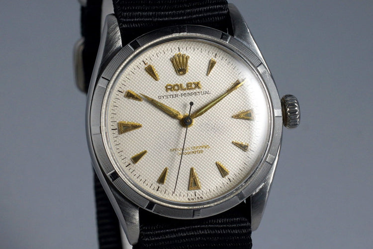 1954 Rolex Oyster Perpetual 6285 Cream Waffle Dial