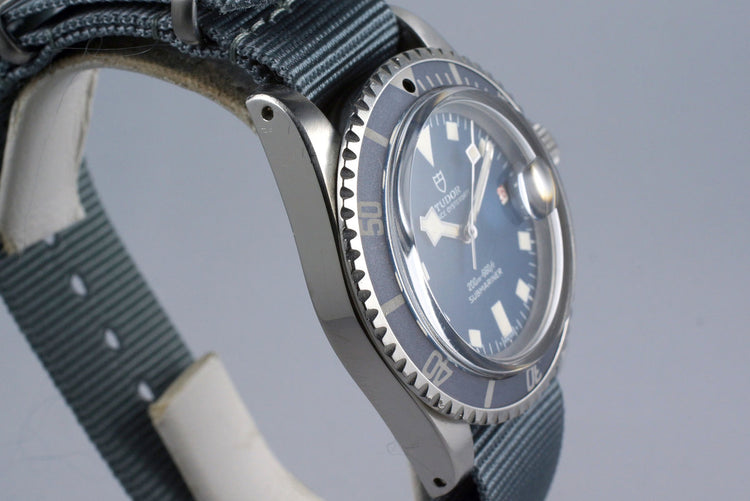 1968 Tudor Submariner 7021/0 Blue Snowflake Dial with "Kissing 40 Ghost" Insert