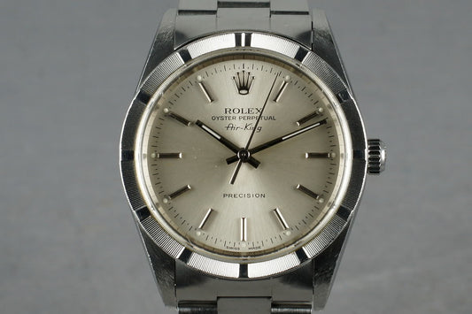 2001 Rolex Air-King 14010 with Papers