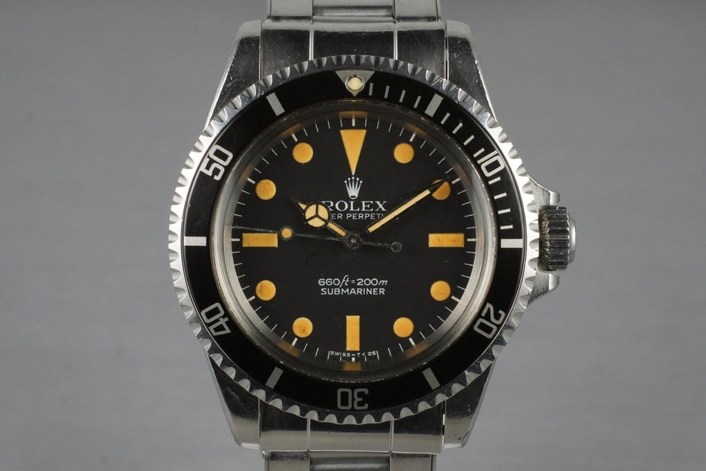 1967 Rolex Submariner 5512 Box and Papers with 5513 Dial