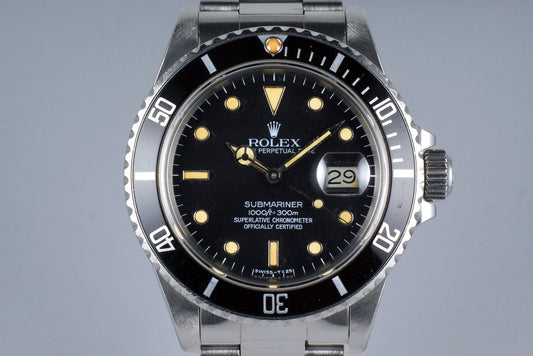1985 Rolex Submariner 16800