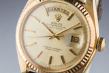 1974 Rolex 18K YG Day-Date 1803 Gold Dial