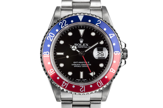 2001 Rolex GMT-Master II 16710 "Pepsi" with Box and Papers