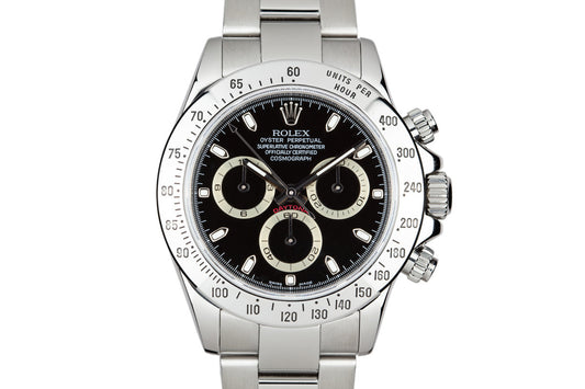 2007 Rolex Daytona 116520 Black Dial with Box and papers