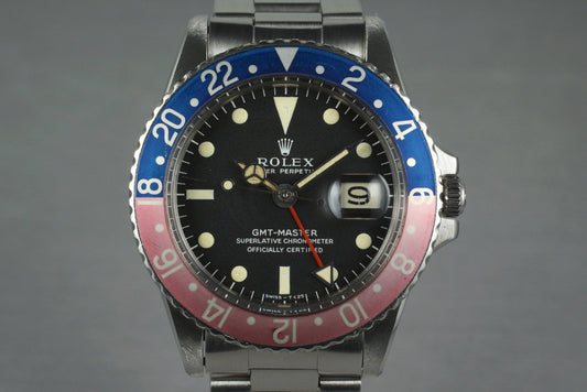 1967 Rolex GMT 1675 Mark I Dial