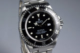 1999 Rolex Sea Dweller 16600