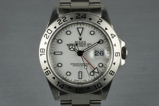 1995 Rolex Explorer II 16570 with Papers