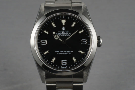 Rolex Explorer 1 14270 with box and papers