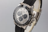 2019 Rolex 18K WG Daytona 116519LN Grey Dial with Box and Papers