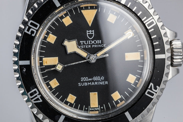 1981 Tudor 94010 with Black Snowflake Dial