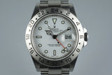 2007 Rolex Explorer II 16570 with 3186 Movement and Box and Papers