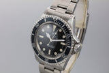 1978 Rolex Submariner 5513 Mark 1 Maxi Dial with Box and Papers