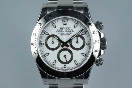 2015 Rolex Daytona 116520 with Box and Papers MINT with Stickers