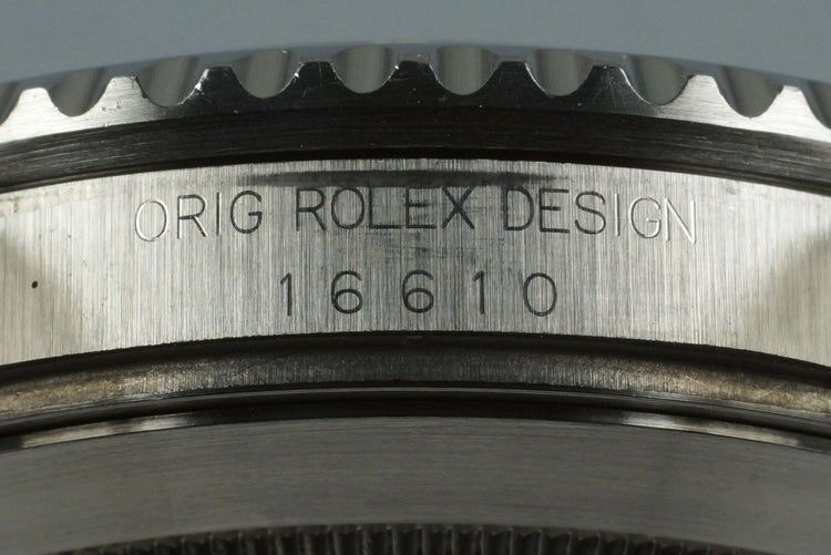 1995 Rolex Submariner 16610