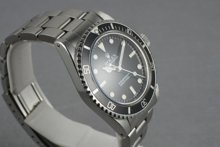Rolex Submariner 5513 with  WG surrounds