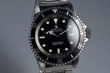 1966 Rolex Submariner 5513 with Service Dial